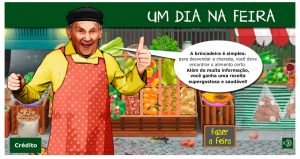 Explore a feira com seu filho