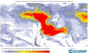 Incêndios florestais no Brasil, fumaça aumentará e chegará no extremo sul da américa latina