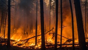 Fumaça dos incêndios no Brasil atingiu o sul do continente africano